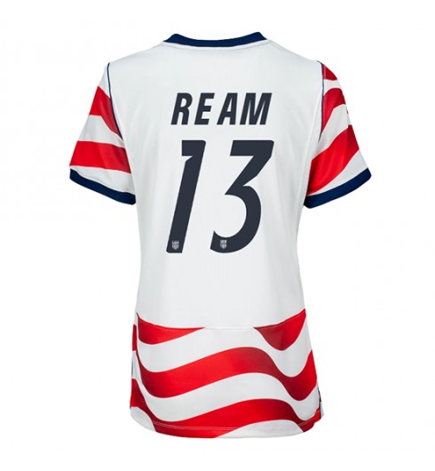 Spojené státy Tim Ream #13 Domácí Dres pro Dámské MS 2026 Krátký Rukáv Spojené státy Tim Ream #13 Domácí Dres pro Dámské MS 2026 Krátký Rukáv